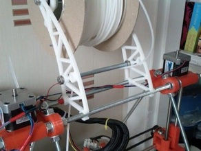 biriktirme mount filament tutucu 3d yazıcı aksesuarlar makara 3d print model - Mito3D