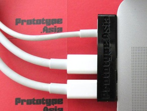 macbook pro dock cable thunderbolt magsafe 2 computer prototypeasia prototype asia retina 3d print model - Mito3D