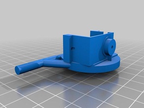 swing servo-bocina integrada la robótica 3d print model - Mito3D