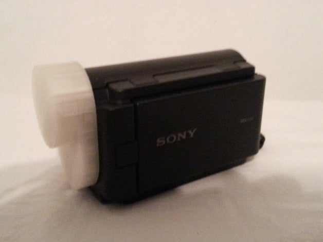 sony aka-lu1-Schutz cap camera 100v 100vr 30v action as10 as15 hdr-30v hdr-as10 hdr-as100 hdr-as100v hdr-as100vr hdr-as15 hdr-as30 sac action-cam 3D print model - Mito3D