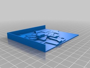 binghamton eleitoral do distrito mapas de senhoras aprendizagem personalizado 3d print model - Mito3D
