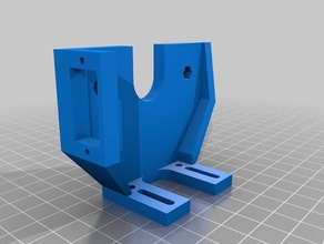 graber i3 extruder support servo mount 3d printer accessories 3d print model - Mito3D