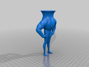 beefy leg cup kitchen dining beefyarms 3d print model - Mito3D