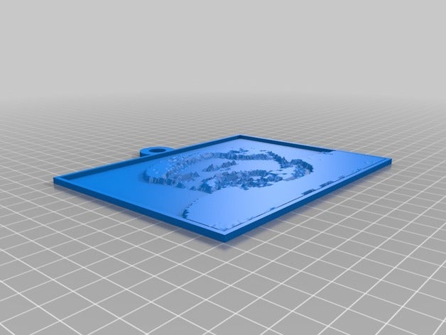 mc2 lithopane 2d art personnalisé 3D print model - Mito3D