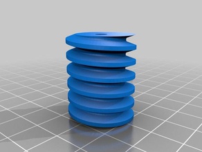 worm mudanças de 20 a 28 diy 3d print model - Mito3D
