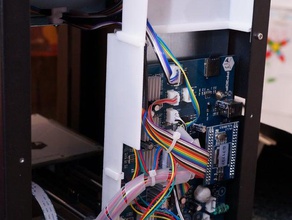 mini placa-mãe, cooler mod 3d a impressora os acessórios duto do ventilador 3d print model - Mito3D