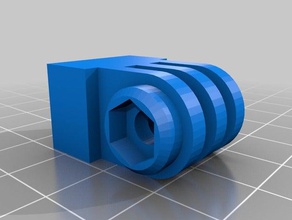 soporte de gopro verter trepied cámara 3d print model - Mito3D