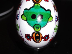 divertido huevo-bot parcela 2d art eggbot huevo bot inkscape svg vector 3d print model - Mito3D
