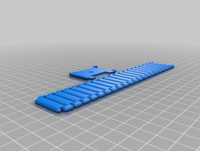 il mio personalizzato nano cinturino 2 bracciali 3d print model - Mito3D