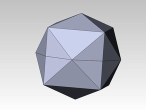 dual permutahedron math art geometry ornament 3d print model - Mito3D