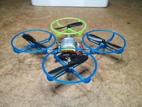 crazyflie pervane koruyucu v3 rc araç bitcraze nano quadcopter 3d print model - Mito3D