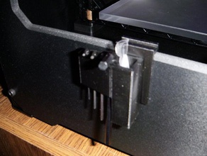rep2 tools hex keys lube holder side 3d printer accessories mount replicator 2 3d print model - Mito3D
