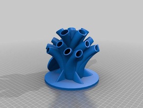 rainbow pen holder other 3d print model - Mito3D