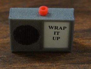 wrap up box chappelles show props comedy central dave chappelle funny 3d print model - Mito3D
