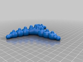 tri-pod-fish Tiere angepasst 3d print model - Mito3D