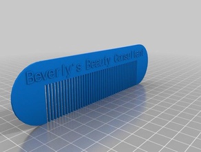 beverlys consulente di bellezza accessori personalizzato 3d print model - Mito3D