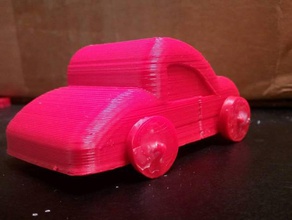 carro de brinquedo rola veículos tds vroom 3d print model - Mito3D