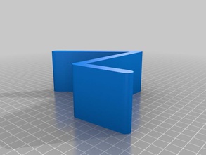 parametrische Buch-stand-anzeigen - Organisation openscad 3d print model - Mito3D