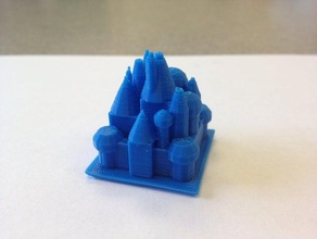castelo edifícios estruturas castilleja educação brinquedo 3d print model - Mito3D