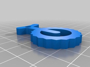 municycle clave colgante llaveros 3d print model - Mito3D