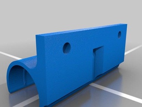 qu-bd oneup twoup suporte de rolamento da extrusora 3d a impressora partes 3d print model - Mito3D