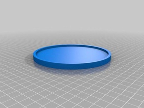 my customized drink coaster kitchen dining 3d print model - Mito3D