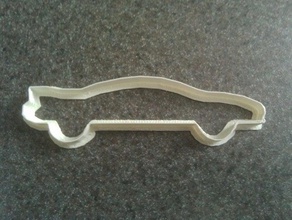 acura nsx cookie cutter kitchen dining 3d print model - Mito3D