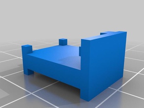 bed model furniture is318 nyupoly 3d print model - Mito3D
