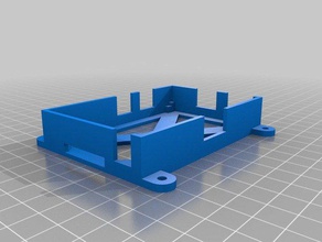 simple raspberry pi caso electrónica 3d print model - Mito3D