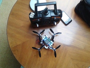 no-vite micro-quadrocopter 14-16cm rc veicoli 3d print model - Mito3D
