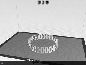 pulseira v20 pulseiras 3d print model - Mito3D