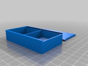 box compact flash memory containers customized 3d print model - Mito3D