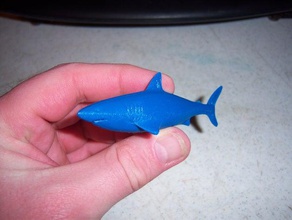 shark sliced print biology animal fish ocean 3d print model - Mito3D