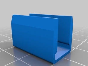 el calor de la cama clip k8200 ikea espejo 3d impresora accesorios abrazadera piezas 3d print model - Mito3D