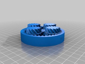 özel diferansiyel planetary gearset benim parçaları 3d print model - Mito3D