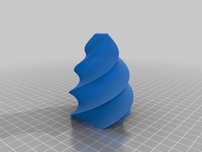 twist vase décor personnalisé 3d print model - Mito3D