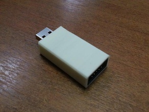 usbasp usbisp dongle caso diy 3d print model - Mito3D