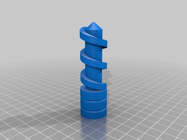 auger vana diy dozaj 3D print model - Mito3D