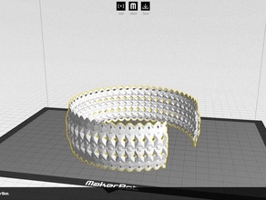 Armband orange Armbänder 3d print model - Mito3D