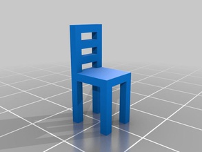 wills chair model furniture 3d print model - Mito3D