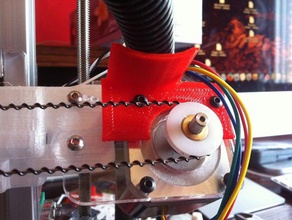 bukobot cable support bracket 3d printer parts 3d print model - Mito3D
