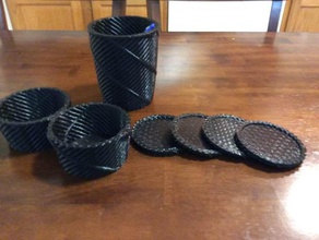 spiral kalem kap ev malzemeleri 3d print model - Mito3D