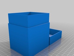 mtg commander-box - Spielzeug Spiel Zubehör Karte card-box magic gathering 3d print model - Mito3D