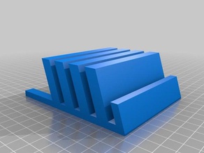 vinyle titulaire organisation 3d print model - Mito3D