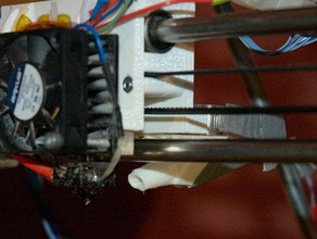 duto do ventilador reprappro mono mendel 3d a impressora partes 3d print model - Mito3D