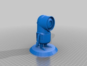 minion Skulpturen angepasst 3d print model - Mito3D