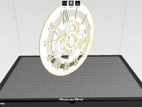clock test demo 1 decor 3d print model - Mito3D