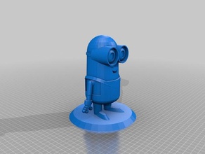 minion 2 gözler heykeller özelleştirilmiş 3d print model - Mito3D