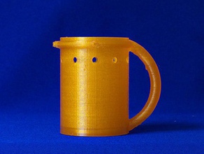 mystery mug puzzles stein trick 3d print model - Mito3D