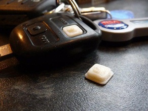 key fob button automotive car keyfob replacement 3d print model - Mito3D
